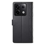 For Xiaomi Redmi Note 13 Pro 5G Case Rhombus Stitching Wallet Stand Leather Phone Cover with Long  /  Short Strap