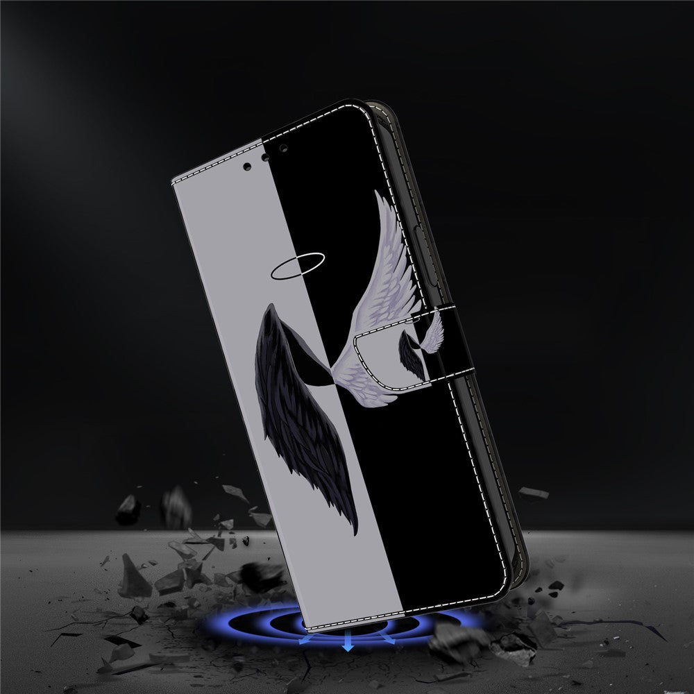 For Xiaomi Redmi Note 14 Pro+ 5G Case Magnetic Clasp 3D Pattern Leather Wallet Phone Cover