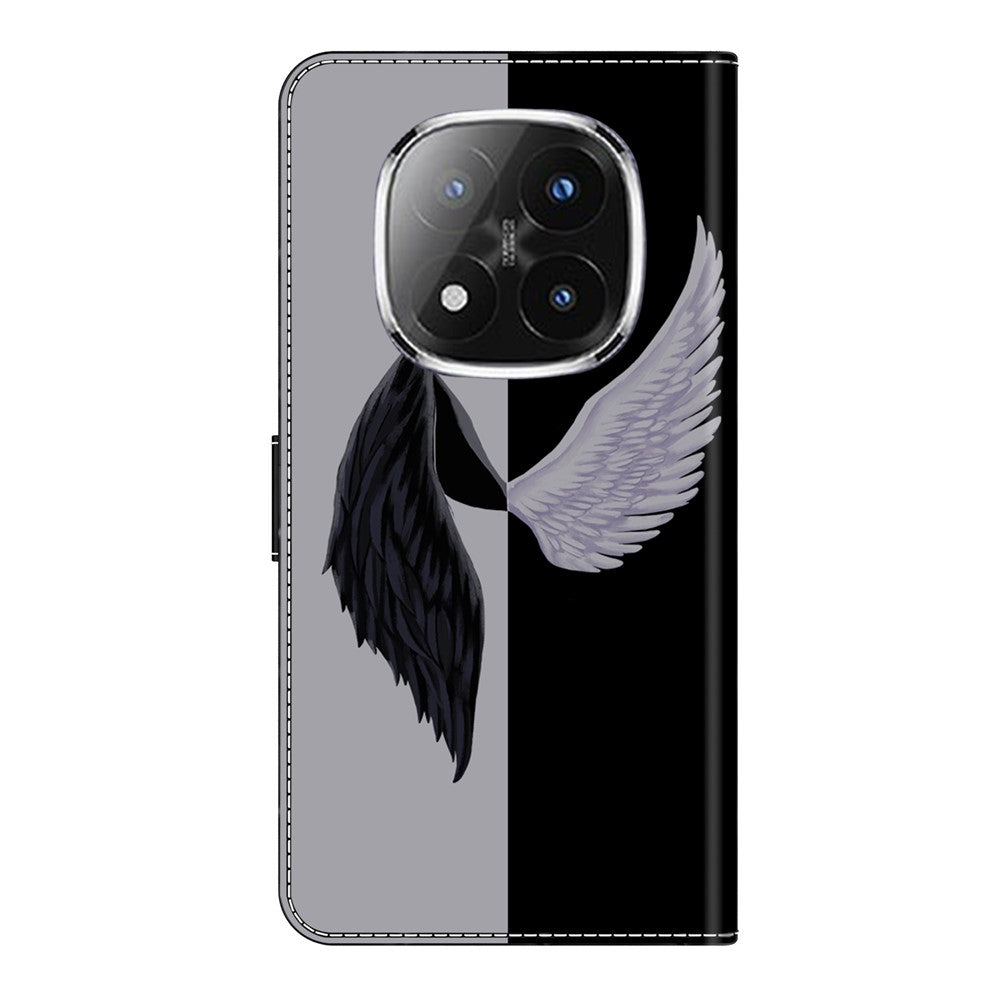 For Xiaomi Redmi Note 14 Pro+ 5G Case Magnetic Clasp 3D Pattern Leather Wallet Phone Cover