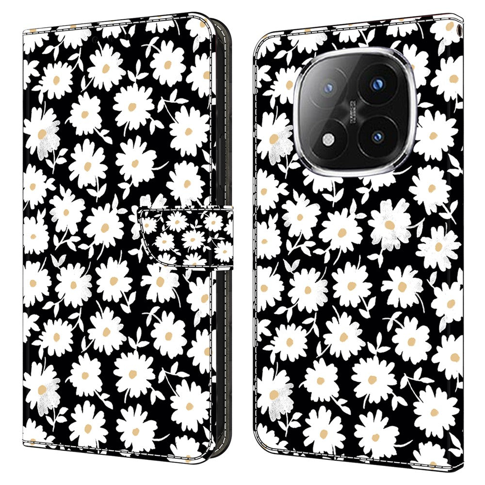 For Xiaomi Redmi Note 14 Pro+ 5G Case Magnetic Clasp 3D Pattern Leather Wallet Phone Cover