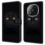 For Xiaomi Redmi Note 14 Pro+ 5G Case Magnetic Clasp 3D Pattern Leather Wallet Phone Cover