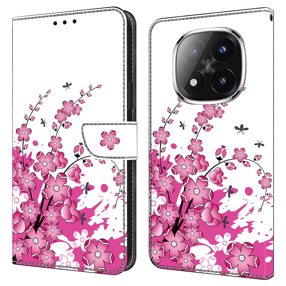 For Xiaomi Redmi Note 14 Pro+ 5G Case PU Leather Wallet Phone Cover with Stand