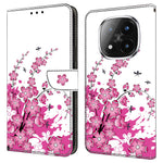 For Xiaomi Redmi Note 14 Pro+ 5G Case PU Leather Wallet Phone Cover with Stand