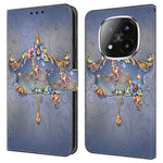 For Xiaomi Redmi Note 14 Pro+ 5G Case PU Leather Wallet Phone Cover with Stand