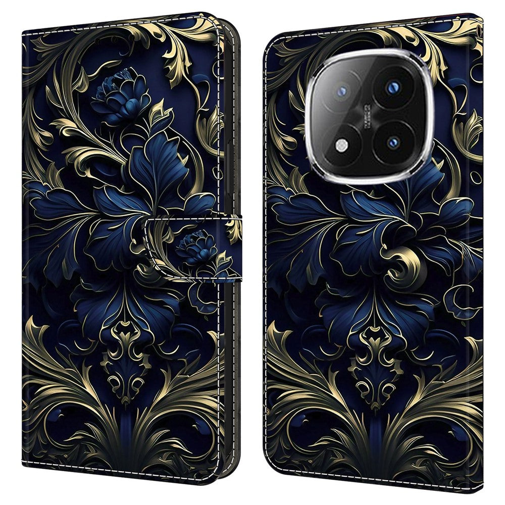 For Xiaomi Redmi Note 14 Pro+ 5G Case PU Leather Wallet Phone Cover with Stand