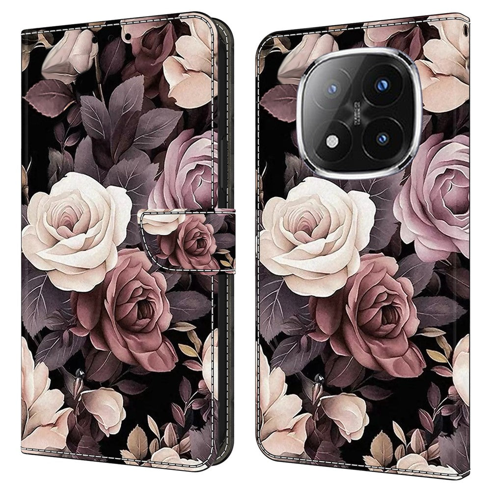 For Xiaomi Redmi Note 14 Pro+ 5G Case PU Leather Wallet Phone Cover with Stand