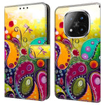 For Xiaomi Redmi Note 14 Pro+ 5G Case PU Leather Wallet Phone Cover with Stand