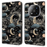 For Xiaomi Redmi Note 14 Pro+ 5G Case PU Leather Wallet Phone Cover with Stand