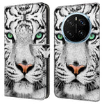 For Honor Magic7 Pro 5G Case with Card Slot Pattern Printed TPU+PU Leather Flip Phone Cover