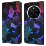 For Honor Magic7 Pro 5G Case with Card Slot Pattern Printed TPU+PU Leather Flip Phone Cover