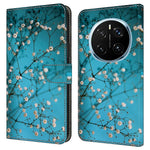 For Honor Magic7 Pro 5G Case with Card Slot Pattern Printed TPU+PU Leather Flip Phone Cover