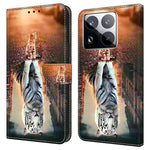 For Xiaomi 15 Pro Case Magnetic Clasp 3D Pattern Leather Wallet Phone Cover