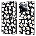 For Xiaomi 15 Pro Case Magnetic Clasp 3D Pattern Leather Wallet Phone Cover