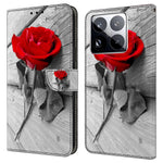 For Xiaomi 15 Pro Case Magnetic Clasp 3D Pattern Leather Wallet Phone Cover