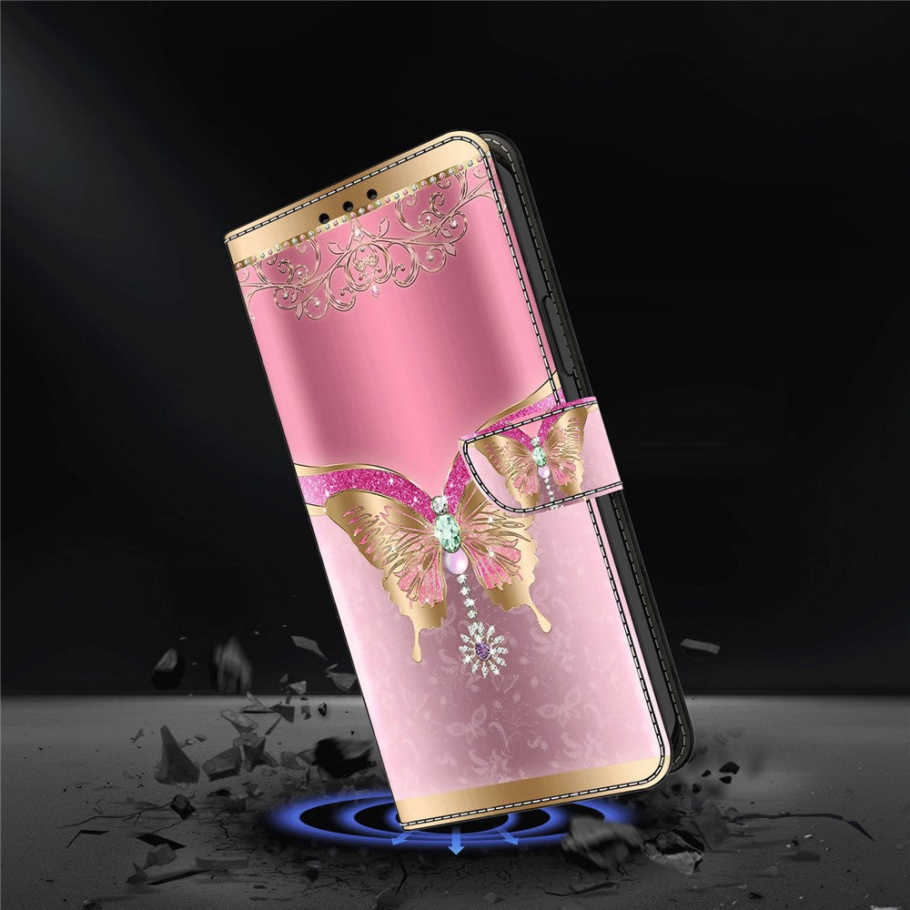 For Xiaomi 15 Pro Case 3D Pattern PU Leather Wallet Phone Cover with Stand
