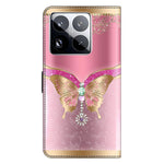 For Xiaomi 15 Pro Case 3D Pattern PU Leather Wallet Phone Cover with Stand