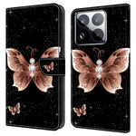 For Xiaomi 15 Pro Case 3D Pattern PU Leather Wallet Phone Cover with Stand
