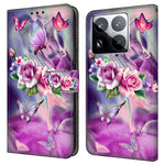 For Xiaomi 15 Pro Case 3D Pattern PU Leather Wallet Phone Cover with Stand
