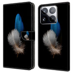 For Xiaomi 15 Pro Case 3D Pattern PU Leather Wallet Phone Cover with Stand