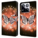 For Xiaomi 15 Pro Case 3D Pattern PU Leather Wallet Phone Cover with Stand