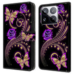 For Xiaomi 15 Pro Case 3D Pattern PU Leather Wallet Phone Cover with Stand