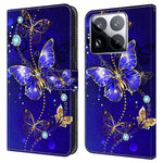 For Xiaomi 15 Pro Case 3D Pattern PU Leather Wallet Phone Cover with Stand