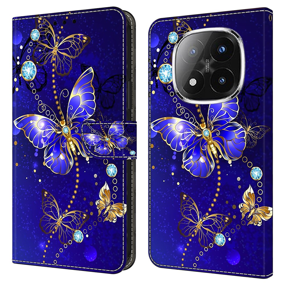 For Xiaomi Redmi Note 14 Pro+ 5G Case 3D Pattern PU Leather Wallet Phone Cover with Stand
