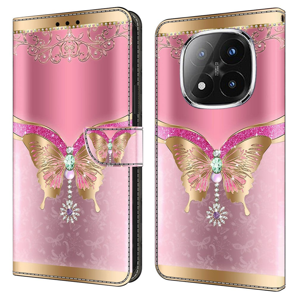 For Xiaomi Redmi Note 14 Pro+ 5G Case 3D Pattern PU Leather Wallet Phone Cover with Stand