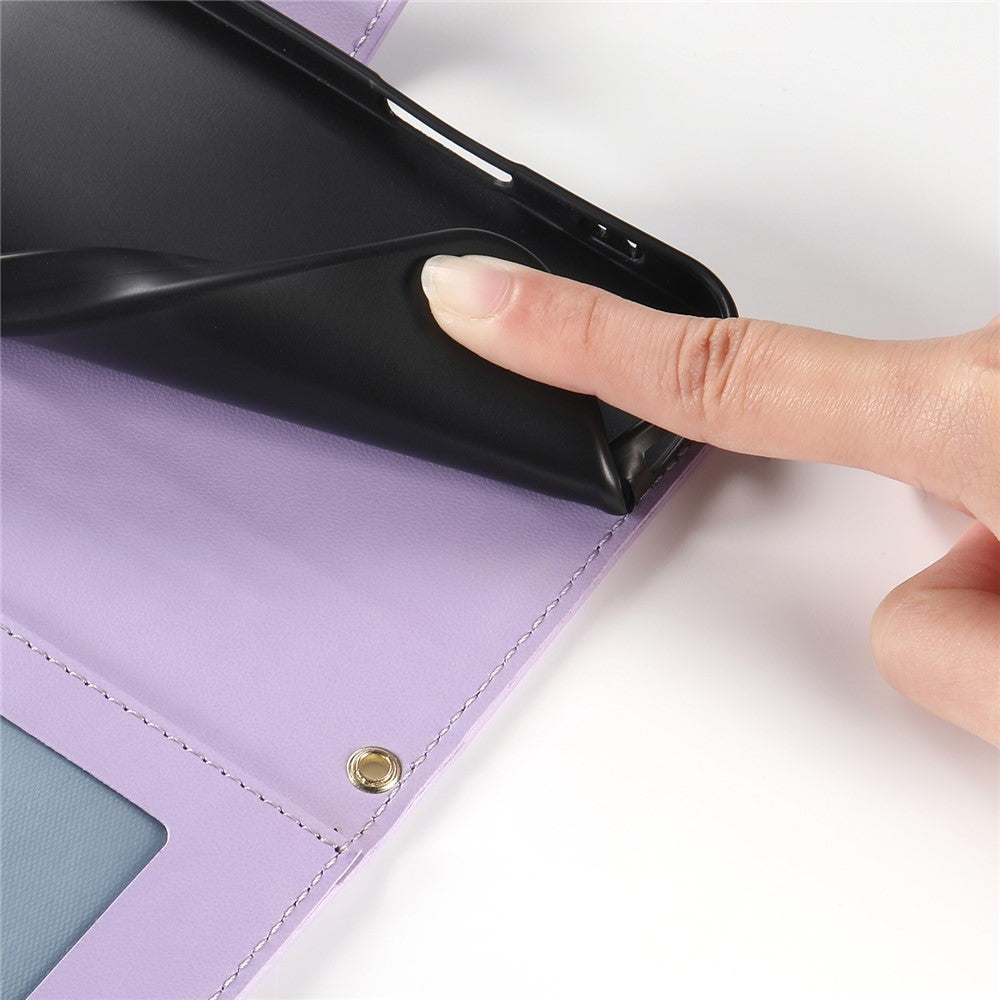 For Xiaomi Redmi Note 14 Pro 4G Case Rhombus Stitching Wallet Stand Leather Phone Cover with Long  /  Short Strap