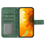 For Xiaomi 15 Ultra Case Sunflower Imprint PU Leather Phone Cover with Long Strap