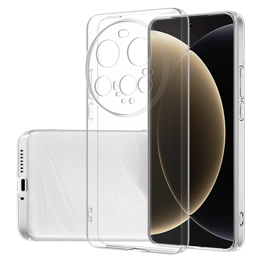 For Xiaomi 15 Ultra Back Cover Ultra Thin Flexible TPU Clear Phone Case