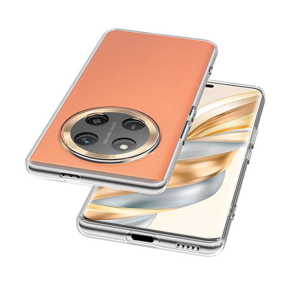 Phone Case For Honor Magic7 Lite 5G / X60 Pro 5G / X9c 5G Flexible TPU Ultra Thin Clear Back Cover