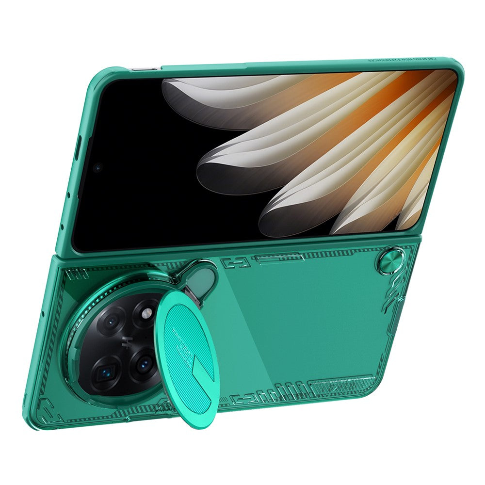 NILLKIN Iceblade FOLD For Oppo Find N5 5G Case Lens Cover Kickstand PC + TPU Phone Cover