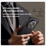 NILLKIN Super Frosted Shield Prop For Oppo Find N5 5G Case Camera Lens Lid Kickstand Phone Cover