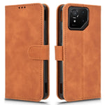 For Asus ROG Phone 9 5G Leather Case Skin Feel Anti Drop Wallet Flip Phone Cover