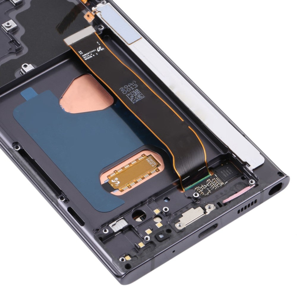 For Samsung Galaxy Note20 Ultra 5G N986 / Note20 Ultra N985 OEM Grade S AMOLED Screen and Digitizer Assembly + Frame (Without Logo)