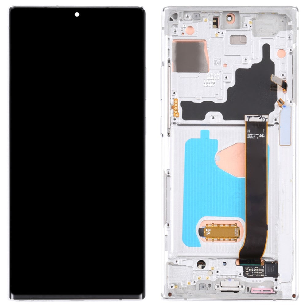 For Samsung Galaxy Note20 Ultra 5G N986 / Note20 Ultra N985 OEM Grade S AMOLED Screen and Digitizer Assembly + Frame (Without Logo)