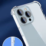 For iPhone 12 Pro Case Reinforced Corners TPU Frame + Acrylic Back Phone Cover