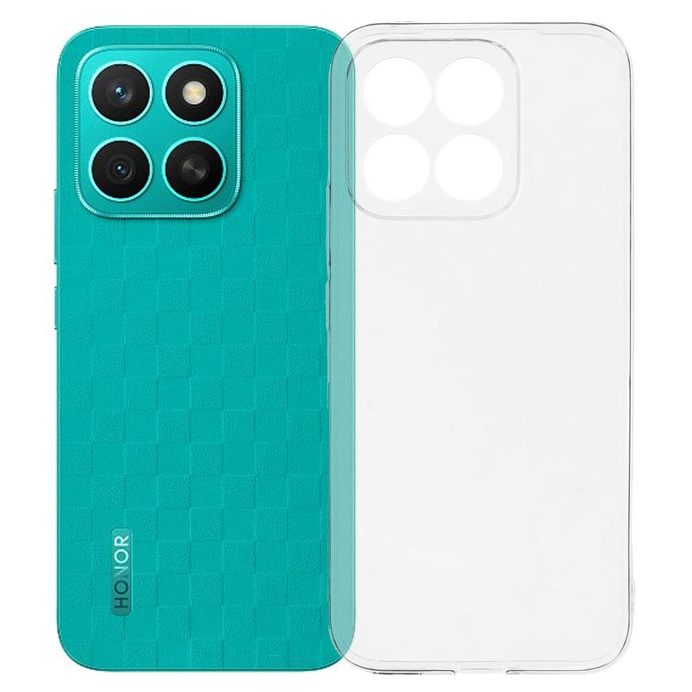 UNITHIN For Honor X8c 4G Etui Ultratyndt 0,7 mm Klart TPU Anti-fald Telefoncover Præcise Udskæringer