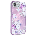 For iPhone 17e / 16e Case with Glass Lens Film Electroplated IMD TPU+PC Phone Back Cover