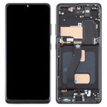 Til Samsung Galaxy S21 Ultra 5G G99 Grade C LCD-skærm og digitizer-enhed + rammedel (TFT) (uden logo)