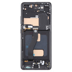 Til Samsung Galaxy S21 Ultra 5G G99 Grade C LCD-skærm og digitizer-enhed + rammedel (TFT) (uden logo)