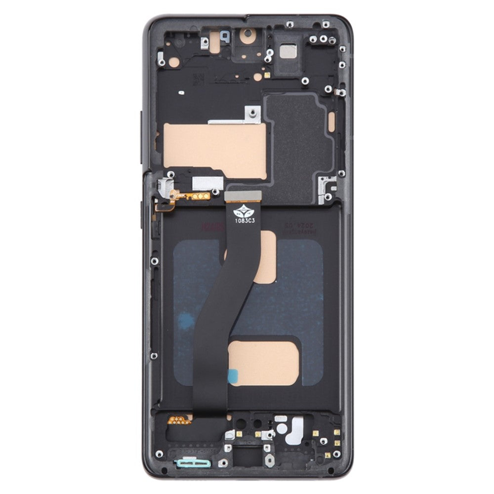Til Samsung Galaxy S21 Ultra 5G G99 Grade C LCD-skærm og digitizer-enhed + rammedel (TFT) (uden logo)