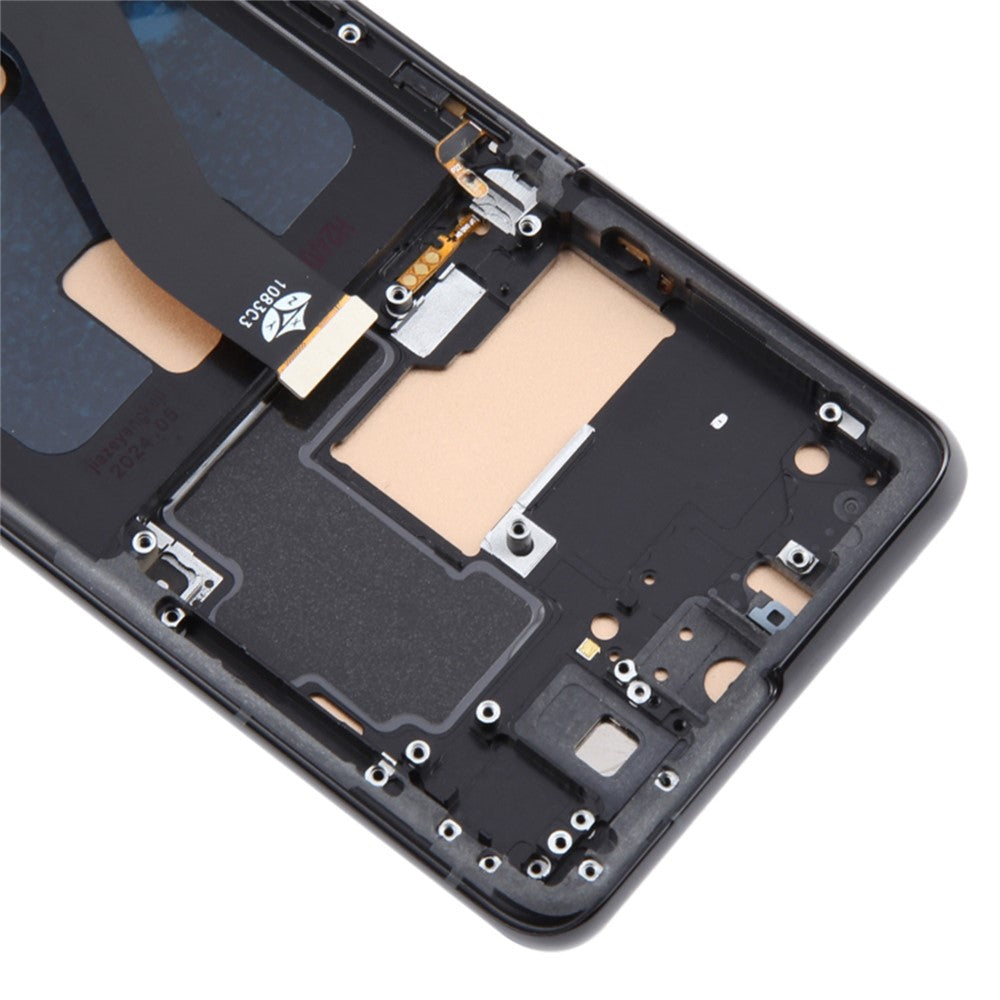 Til Samsung Galaxy S21 Ultra 5G G99 Grade C LCD-skærm og digitizer-enhed + rammedel (TFT) (uden logo)
