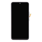 Til Samsung Galaxy S22 5G S901B OEM-kvalitet S AMOLED Skærm og Digitizer Samling + Ramme (uden logo)