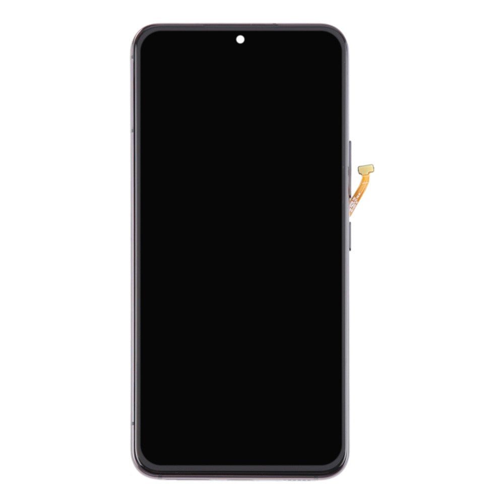 Til Samsung Galaxy S22 5G S901B OEM-kvalitet S AMOLED Skærm og Digitizer Samling + Ramme (uden logo)