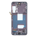 Til Samsung Galaxy S22 5G S901B OEM-kvalitet S AMOLED Skærm og Digitizer Samling + Ramme (uden logo)