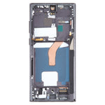 Til Samsung Galaxy S22 Ultra 5G S908 Grade C LCD-skærm og Digitizer-samling + Rammedel (TFT) (uden logo)