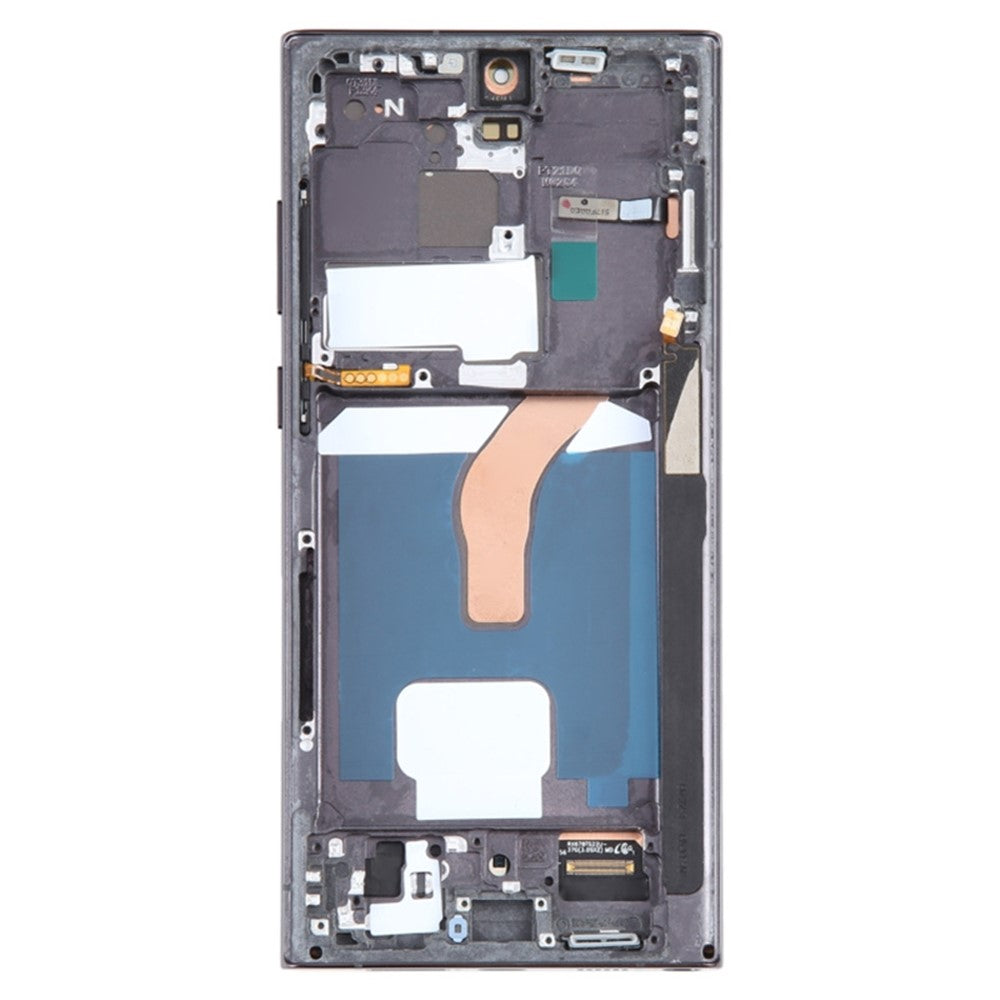 Til Samsung Galaxy S22 Ultra 5G S908 Grade C LCD-skærm og Digitizer-samling + Rammedel (TFT) (uden logo)