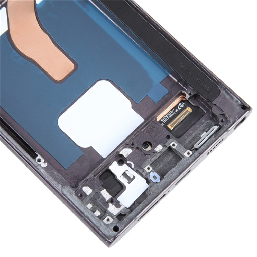 Til Samsung Galaxy S22 Ultra 5G S908 Grade C LCD-skærm og Digitizer-samling + Rammedel (TFT) (uden logo)